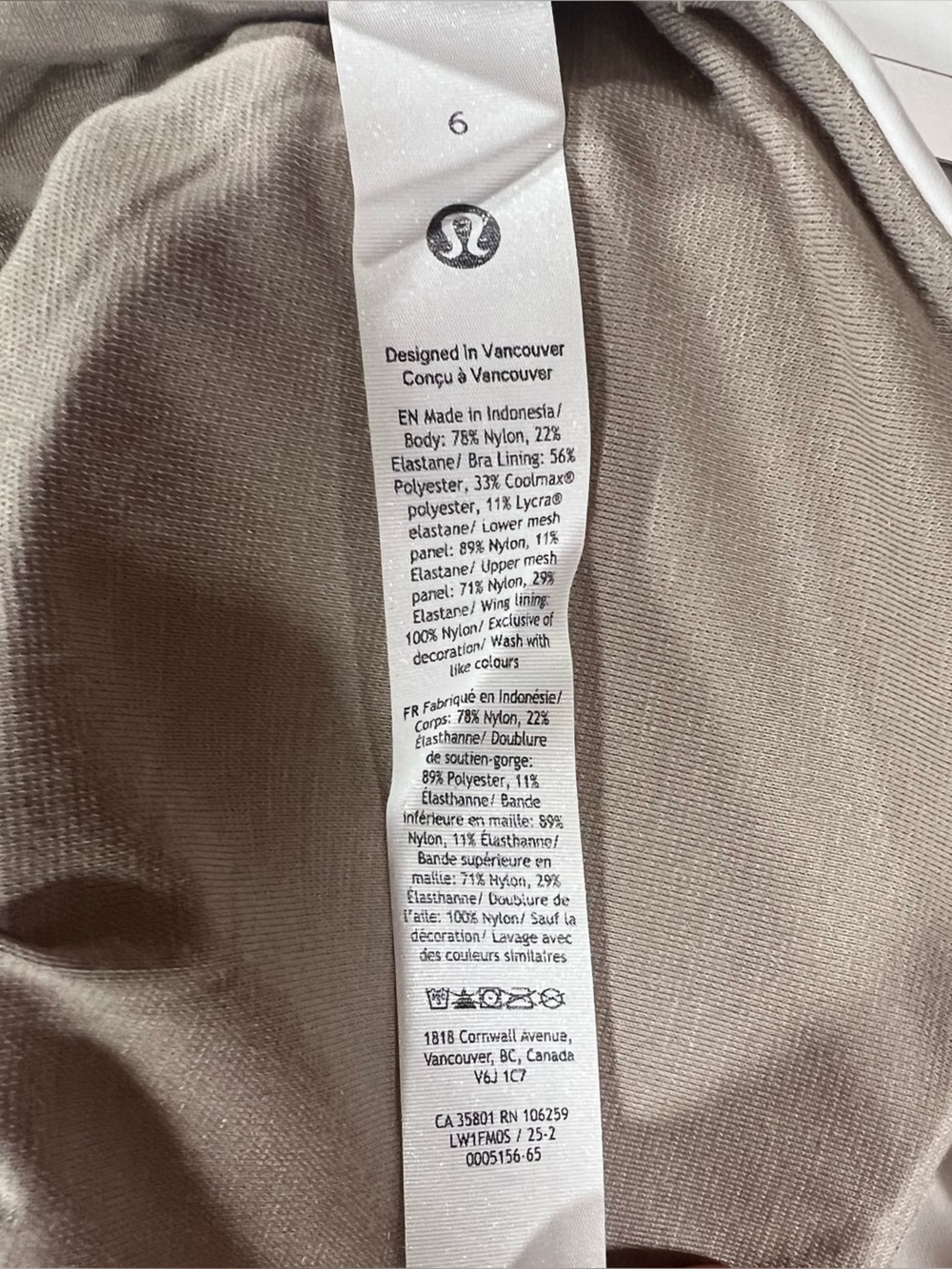 Lululemon Lightweight Tennis Dress Bright White Women's Size 6 - Picture 5 of 7